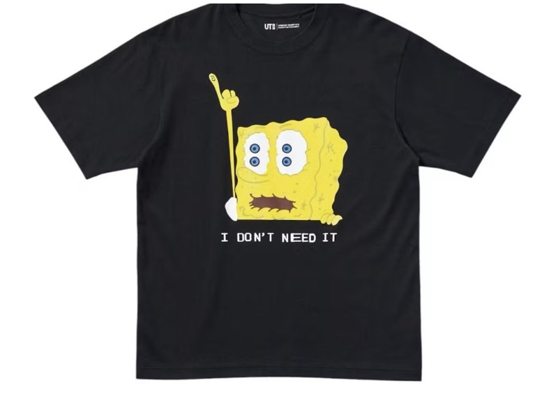 Uniqlo x CPFM SpongeBob SquarePants UT Graphic T-Shirt