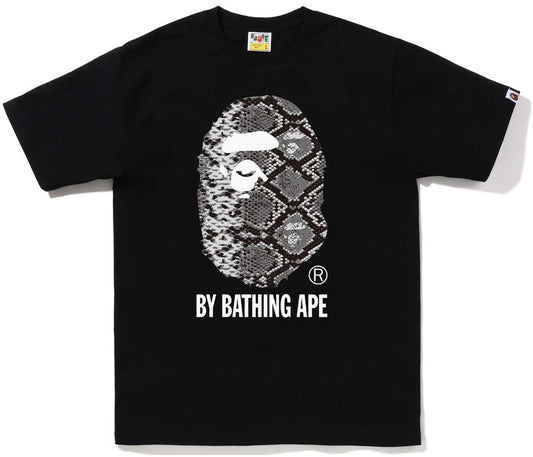 BAPE Snake By Bathing Ape Tee Black Grey