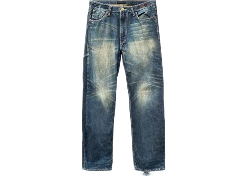 Travis Scott Fragment From Our Minds Denim pant Wash Blue
