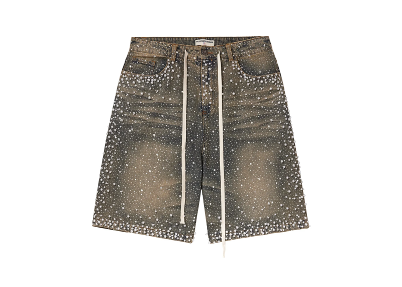 Vale Forever Rainstorm Jorts Mid Wash