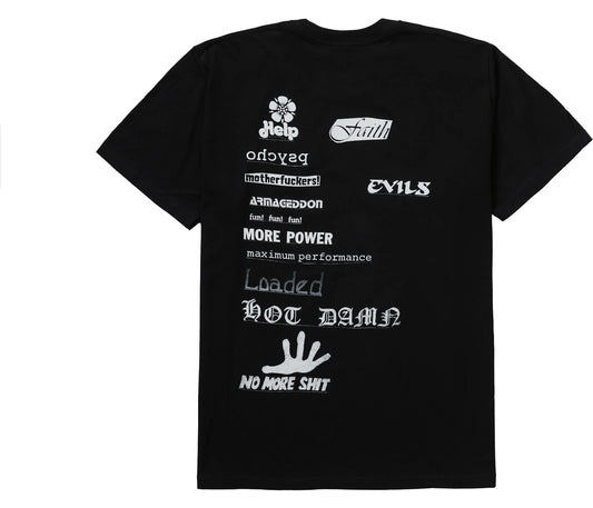 Supreme No More Shit Tee Black