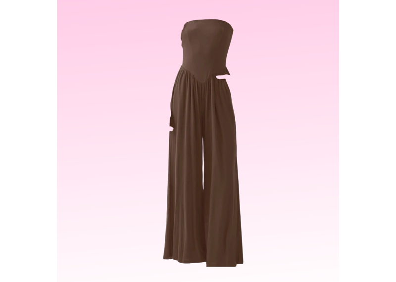 Sahara Jumpsuit - Cocoa
