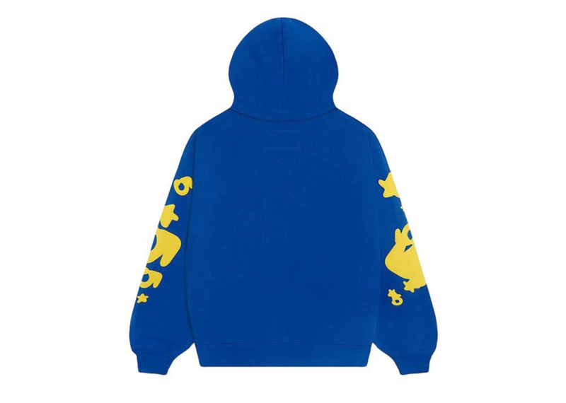 Sp5der Beluga Hoodie TC Blue