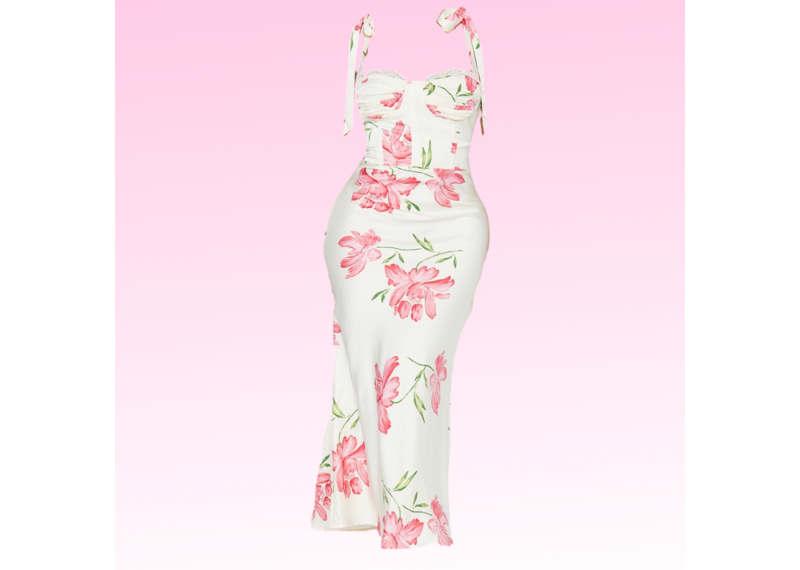 Brunch Time Floral Dress