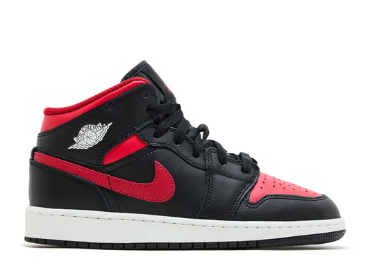 Air Jordan 1 Mid GS Alternate Bred