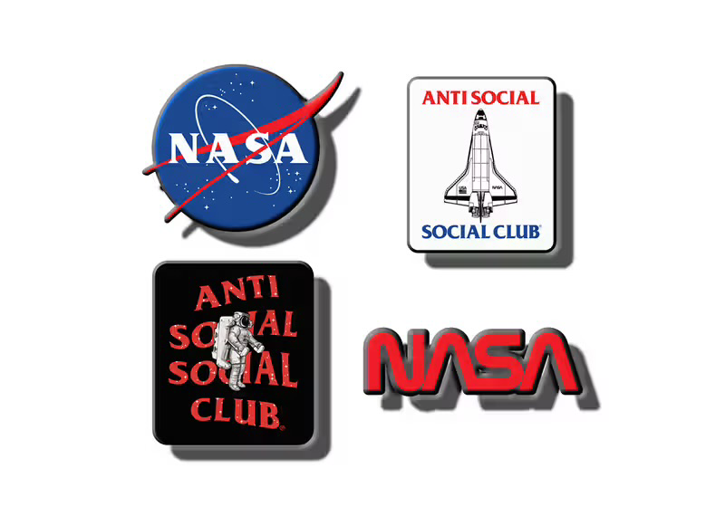 NASA x Anti Social Tee