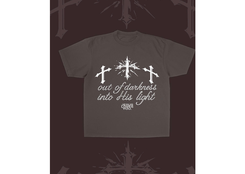 JLY Out Of Darkness Tee (BROWN)