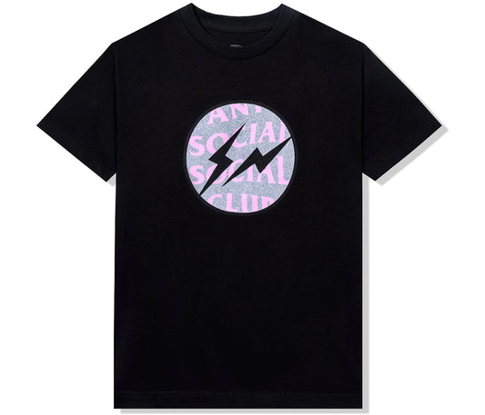 Anti Social Social Club x Fragment Called Interference Tee (FW22) Black