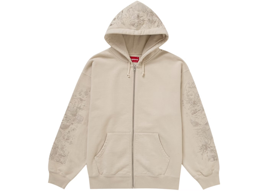 Supreme AOI Zip Up Hooded Sweatshirt