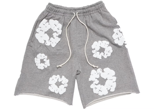 Denim Tears Cotton Wreath Sweatshorts Grey