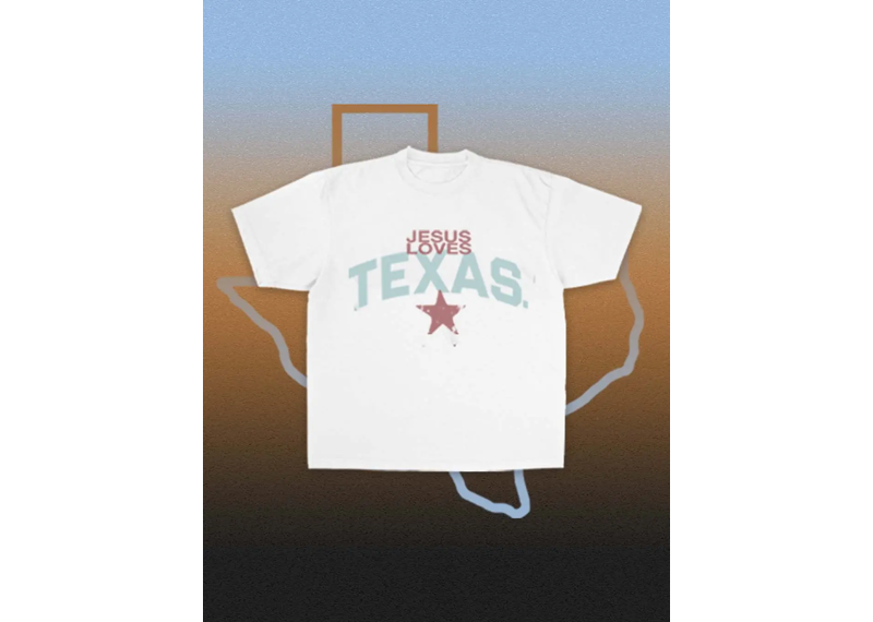 JLY Jesus Loves Texas Tee