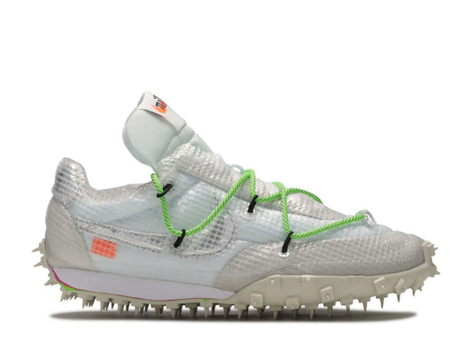 Off-White x Wmns Waffle Racer Electric Green