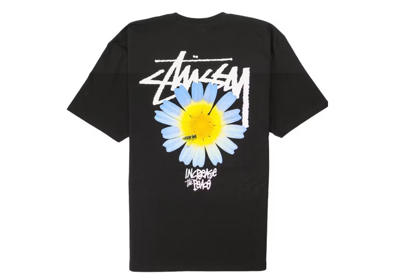 Stussy ITP Flower Tee Black