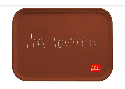 Cactus Jack McDonalds Tray
