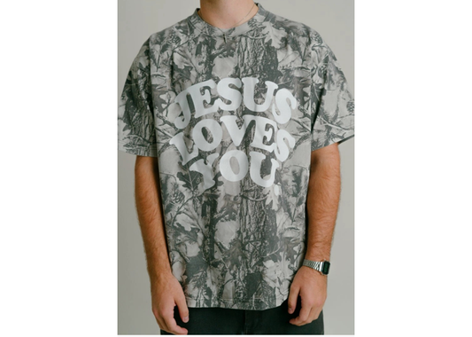 JLY Heavy Weight Midnight Oak Camo Tee