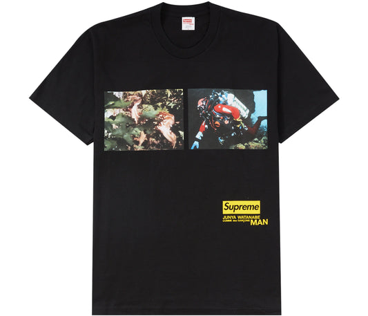 Supreme JUNYA WATANABE CDG MAN Nature Tee Black