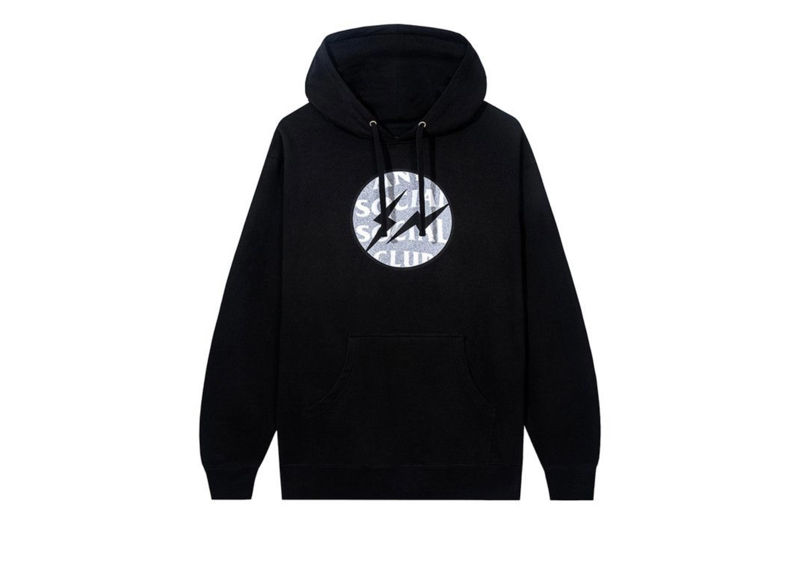 Anti Social Social Club x Fragment Called Interference Hoodie Black