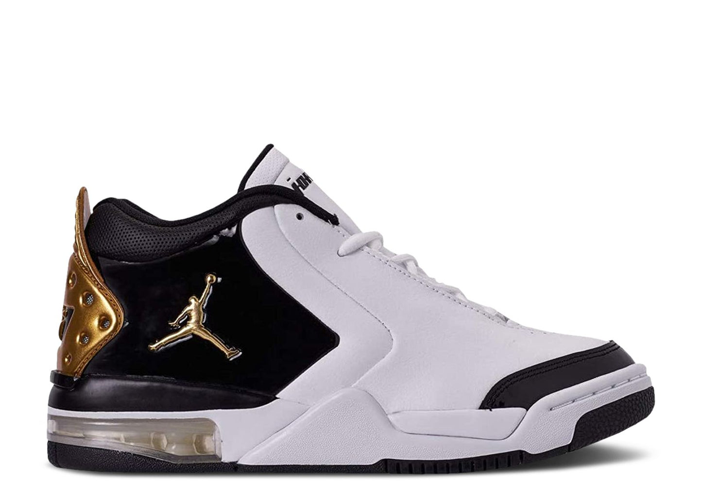 Jordan Big Fund GS White Metallic Gold