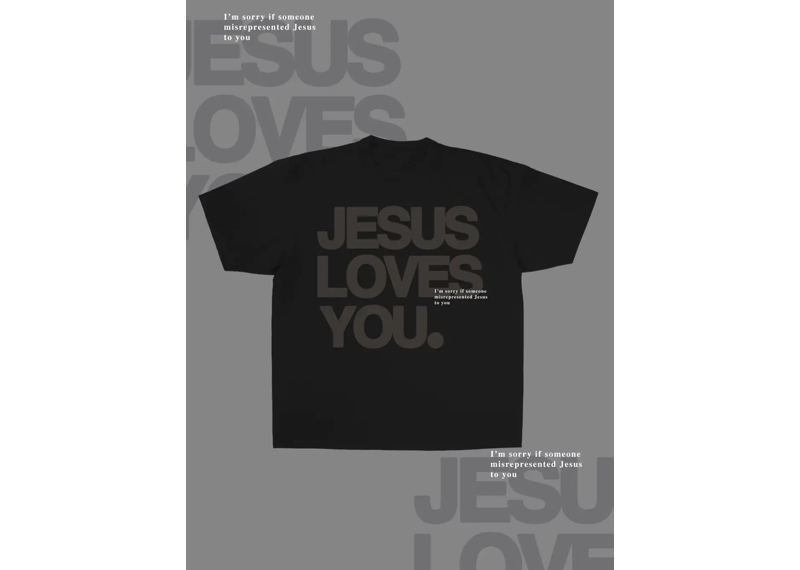 JLY Monochrome Im Sorry Tee