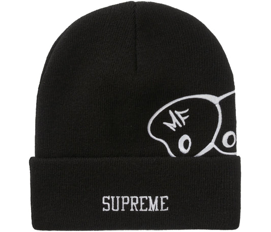 Supreme MF DOOM Beanie Black