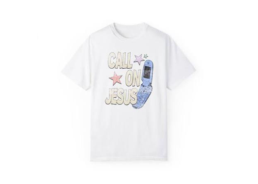 "Call On Jesus" Vintage Faded T-Shirt