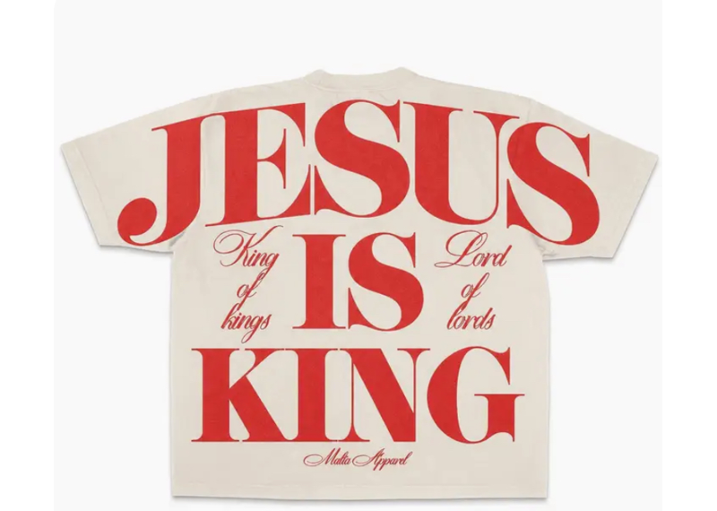 King of Kings Tee “Ivory”