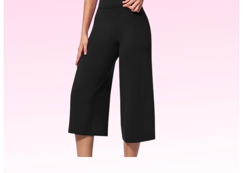 The Performance Capris - Jet Black