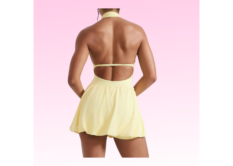 The Tennis Dress - Yellow