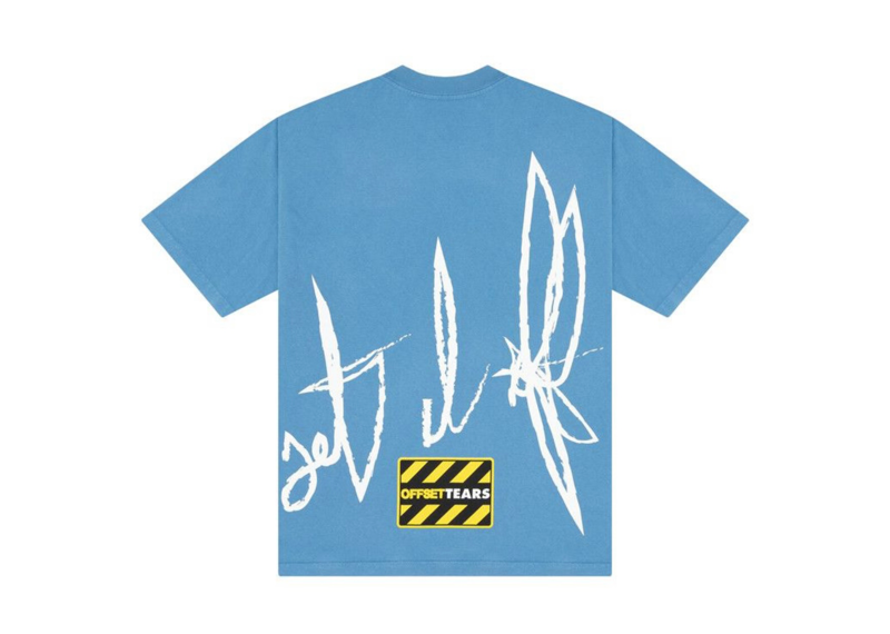 Denim Tears x Offset Tee 4 Blue