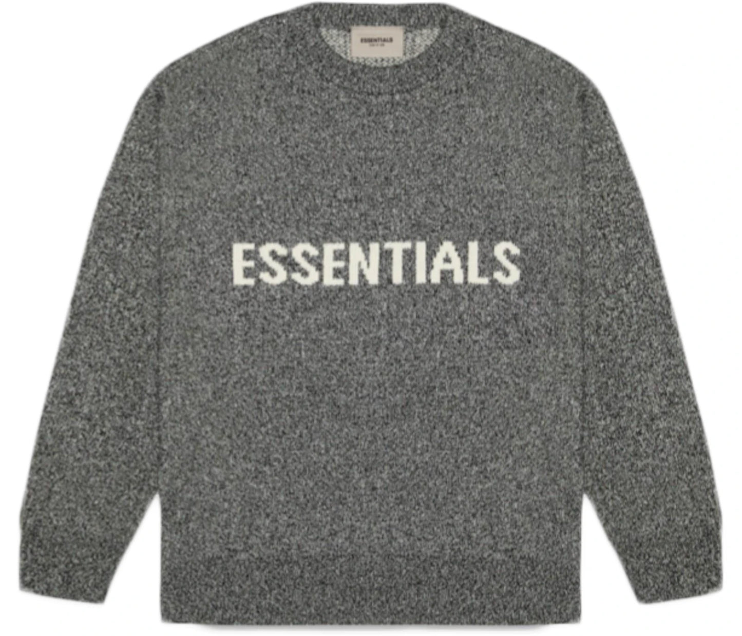 Fear of God Essentials Knit Sweater Grey Melange