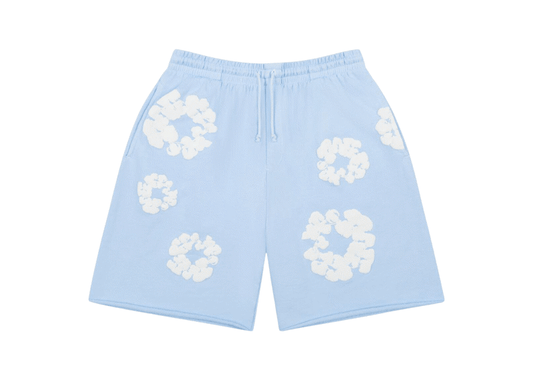 Denim Tears Cotton Wreath Sweatshorts Powder Blue