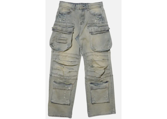 Baggy Utility Cargo Light Stone Tint