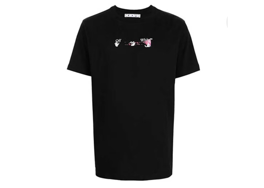 OFF-WHITE Acrylic Arrow Logo Print T-Shirt