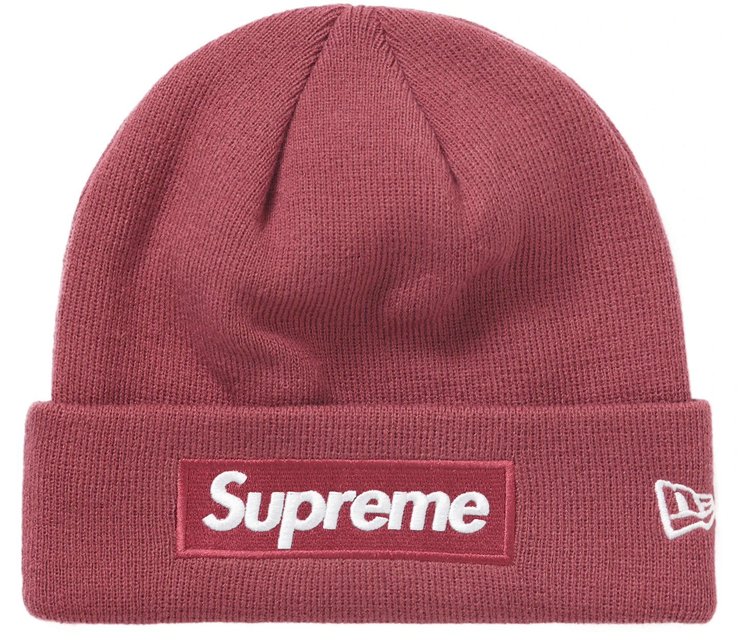 Supreme New Era Box Logo Beanie (FW21) Plum
