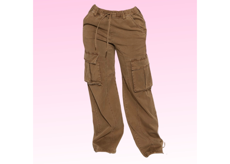 Utility Washed Cargo Pant - Brown