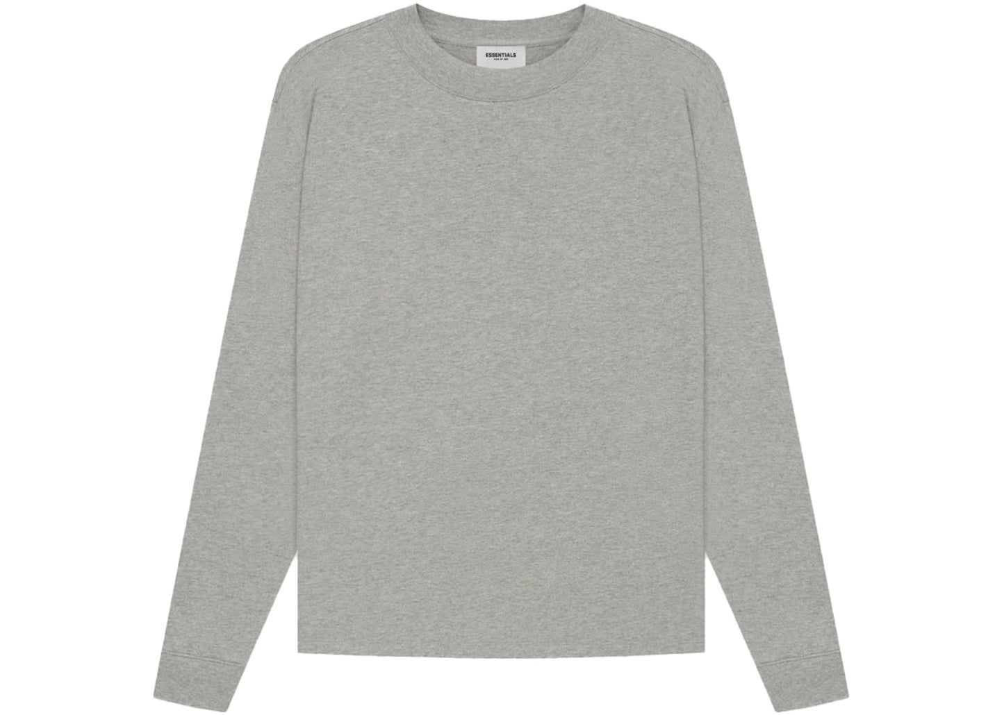 Fear of God Essentials Long Sleeve T-Shirt Dark Heather Oatmeal
