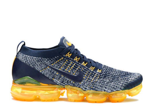Air VaporMax Flyknit 3 College Navy Orange