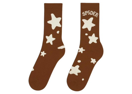 Sp5der Beluga Socks Brown