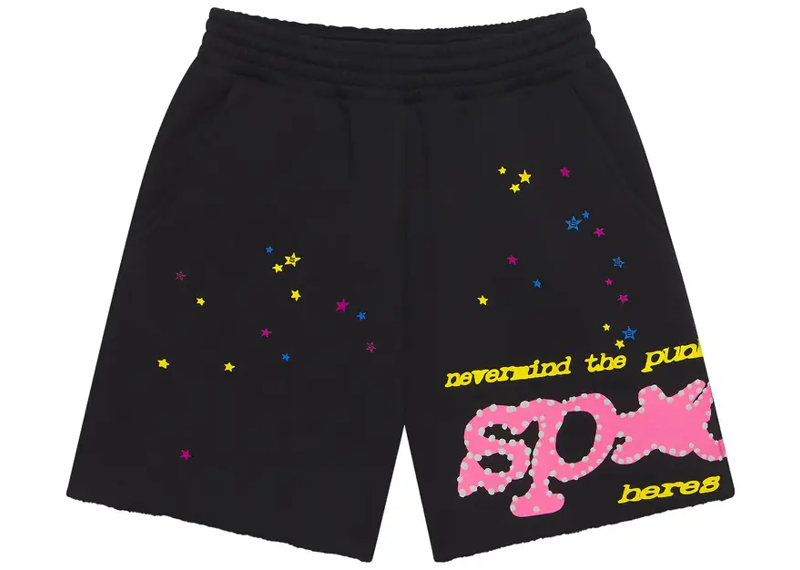 Sp5der Punk v2 SweatShorts