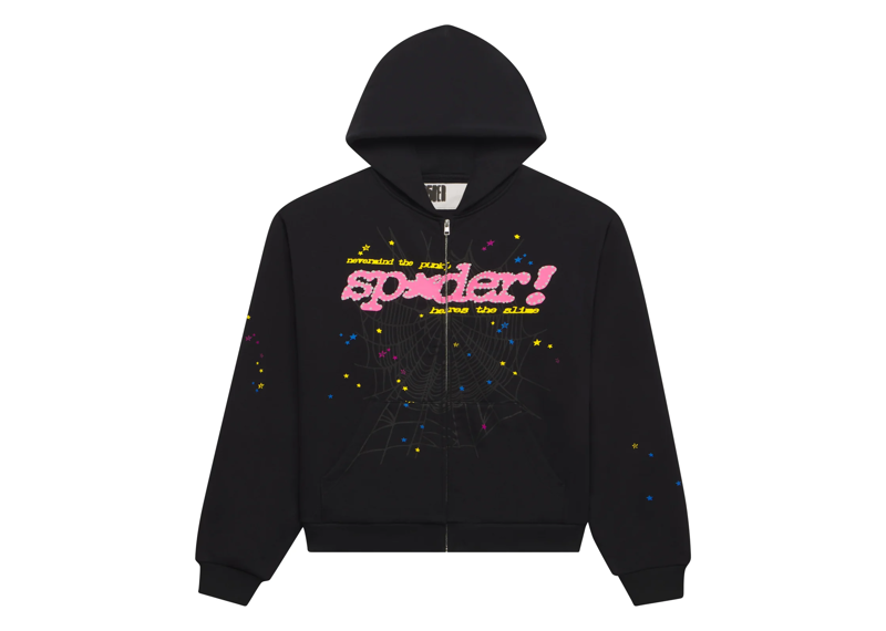 Sp5der Punk Zip-Up