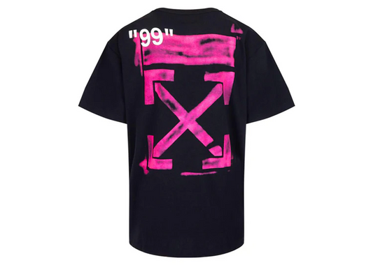 Off-White Stencil Over Tee Black