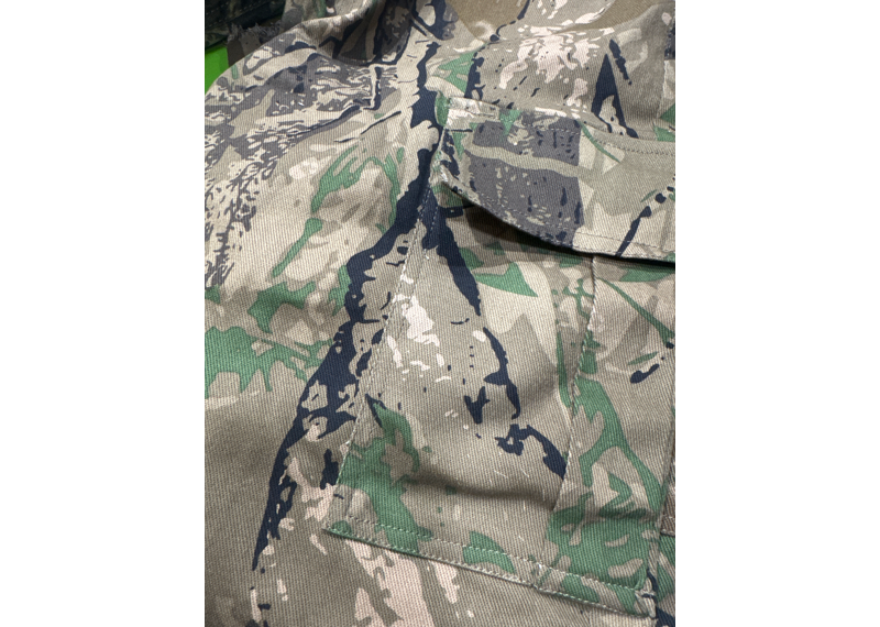 Flare Twill Pants Muddy Camo
