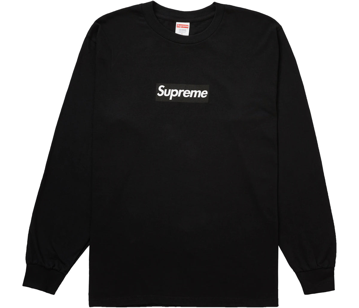 Supreme Box Logo L/S Tee Black