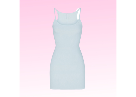SKIMS Cotton rib mini cami dress- OPAL
