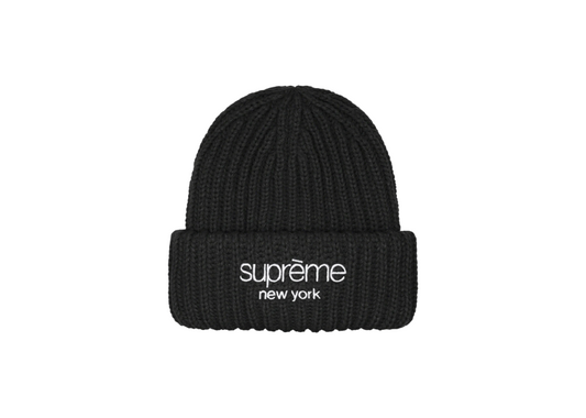 Supreme New York ribbed Beanie
