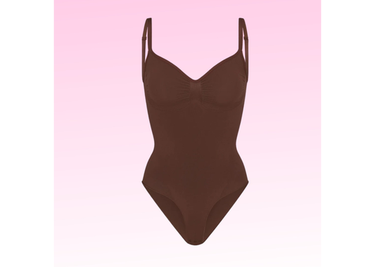 SKIMS Cocoa Seamless Sculpt Brief Bodysuit
