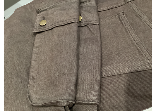 Slim Pocket Pants Cacoa