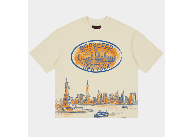 Godspeed New York Skyline Tee