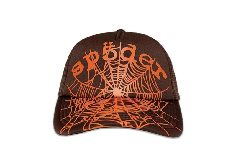 Sp5der OG Web V2 Trucker Hat Brown