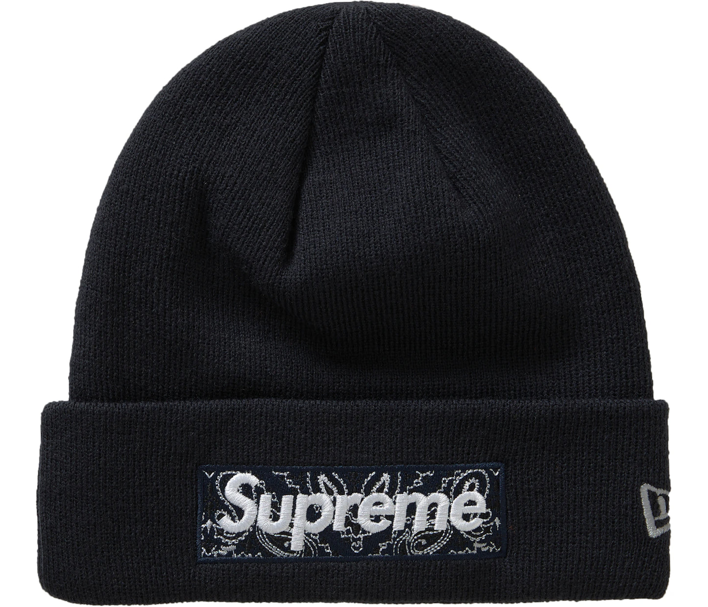 Supreme New Era Box Logo Beanie (FW19) Black